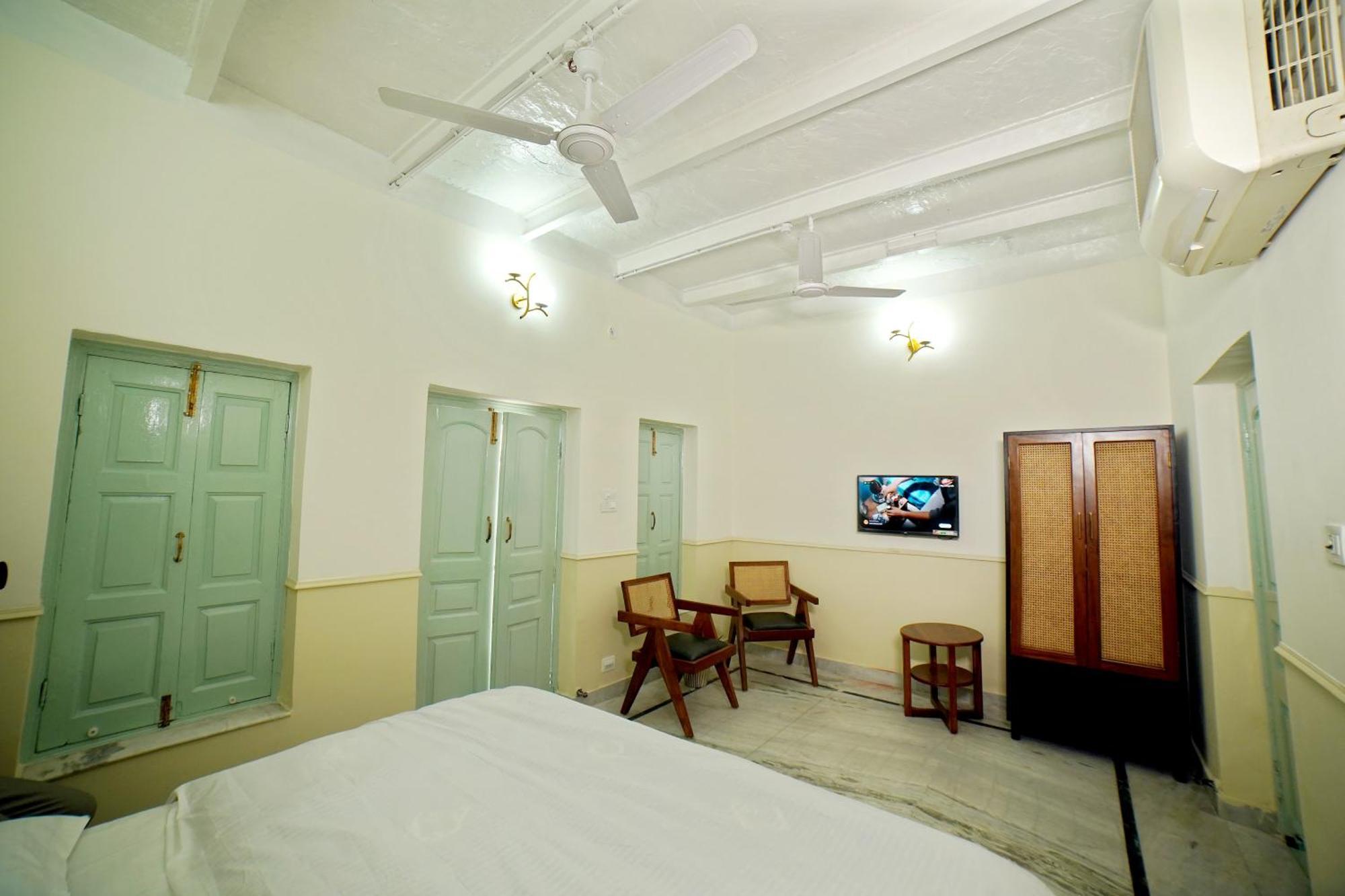 Shree Krishna Bhakti Ashram Hotel Vrindāvan Buitenkant foto